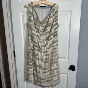 Fabiana Filippi basket weave minidress, size M, silk and cotton, quiet luxury